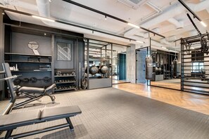 Fitness facility - Dom & House - Apartments Portova Gdynia (Gdynia)