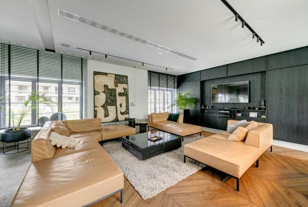 1 غرفة نوم وبديكورات فريدة لكل غرفة وطراز فريد لكل وحدة وستائر تعتيم