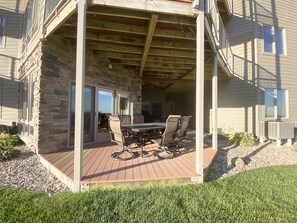 Outdoor dining - Fabulous Condo at Bridges Bay - Golden Gate #104 (Arnolds Park)