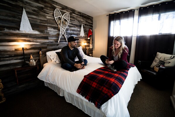 3 habitaciones, tabla de planchar con plancha, wifi y ropa de cama