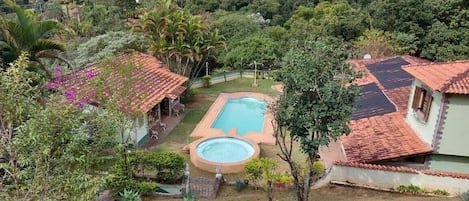 Una piscina climatizada