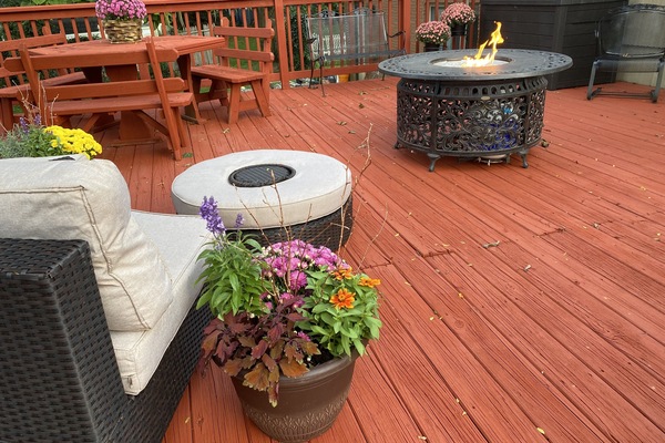 Back Patio Deck