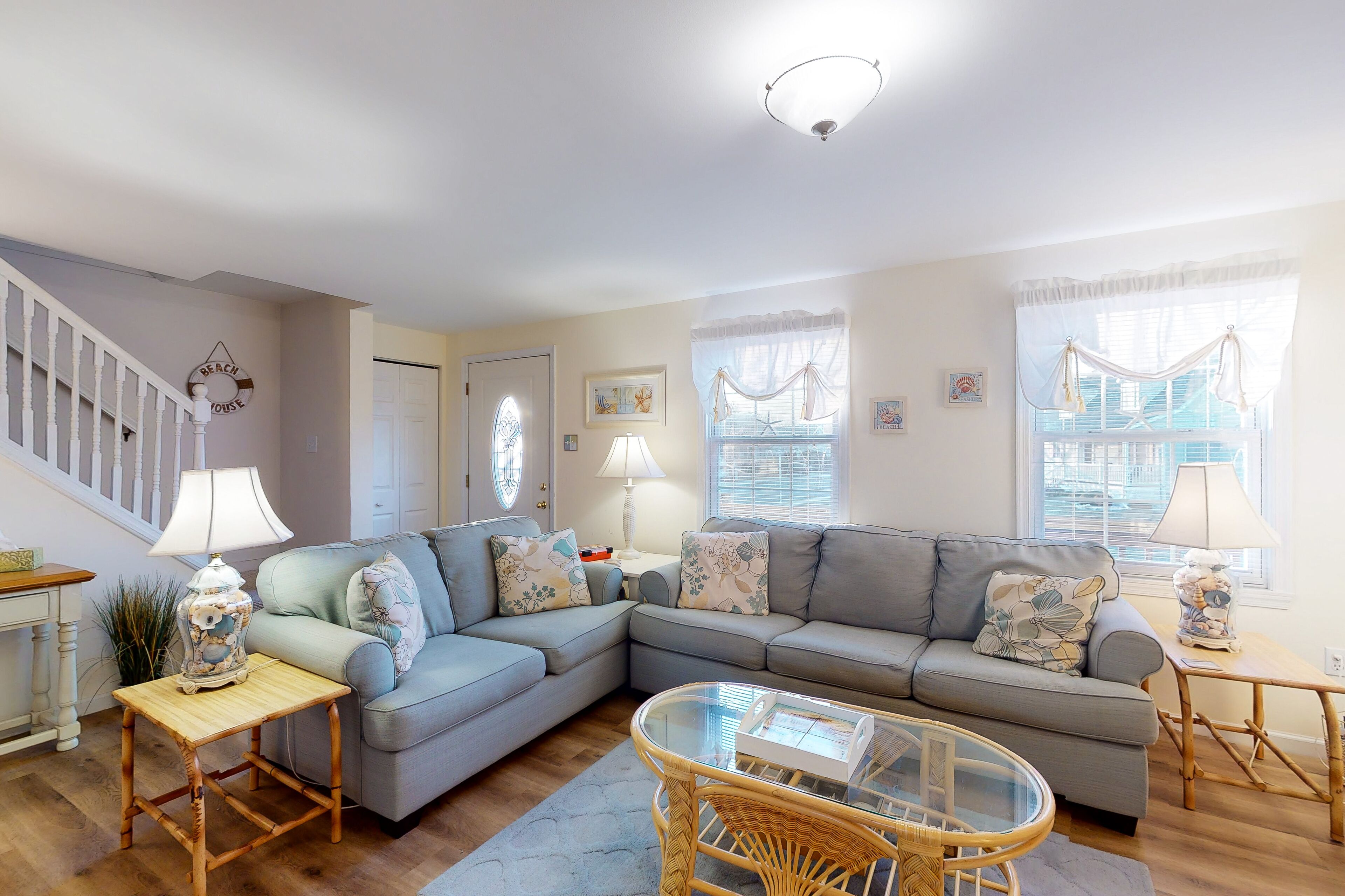 Waterfront Townhome on the Canal w/ Dock, Two-Level Deck, AC, WiFi & Yard