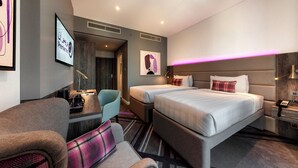 Twin Room, Smoking (Drop off to Public Beach and Metro) | Minibar, in-room safe, desk, laptop workspace - Premier Inn Dubai Barsha Heights (Dubai)