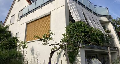 Große Dachterasse und große Wohnküche in zentraler, verkehrsgünstiger Lage