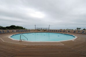 Pool - Two-story penthouse condo with spacious balcony, pool, & incredible views (Ocean City)