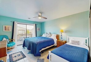 2 chambres, Wi-Fi, literie fournie