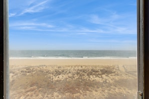 En la playa