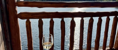 Maison mitoyenne Premium, 3 chambres, vue montagne, en bord de lac | Terrasse/Patio