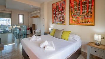 1 dormitorio, Internet, ropa de cama