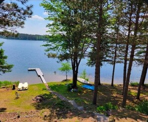 Property grounds - Bony Lake North in Barnes, WI on Bony Lake with great access to AVT & Snowmobile Trails (Barnes)