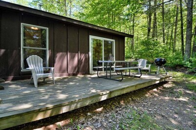 Deer Tail Lodge #10 on Lake Delta near Iron River, WI