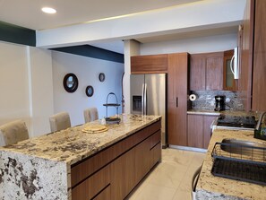 Fridge, microwave, oven, stovetop - Gorgeous View over the Marina (Puerto Vallarta)