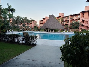 Outdoor pool, a heated pool - Gorgeous View over the Marina (Puerto Vallarta)