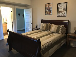 2 bedrooms, desk, iron/ironing board, free WiFi