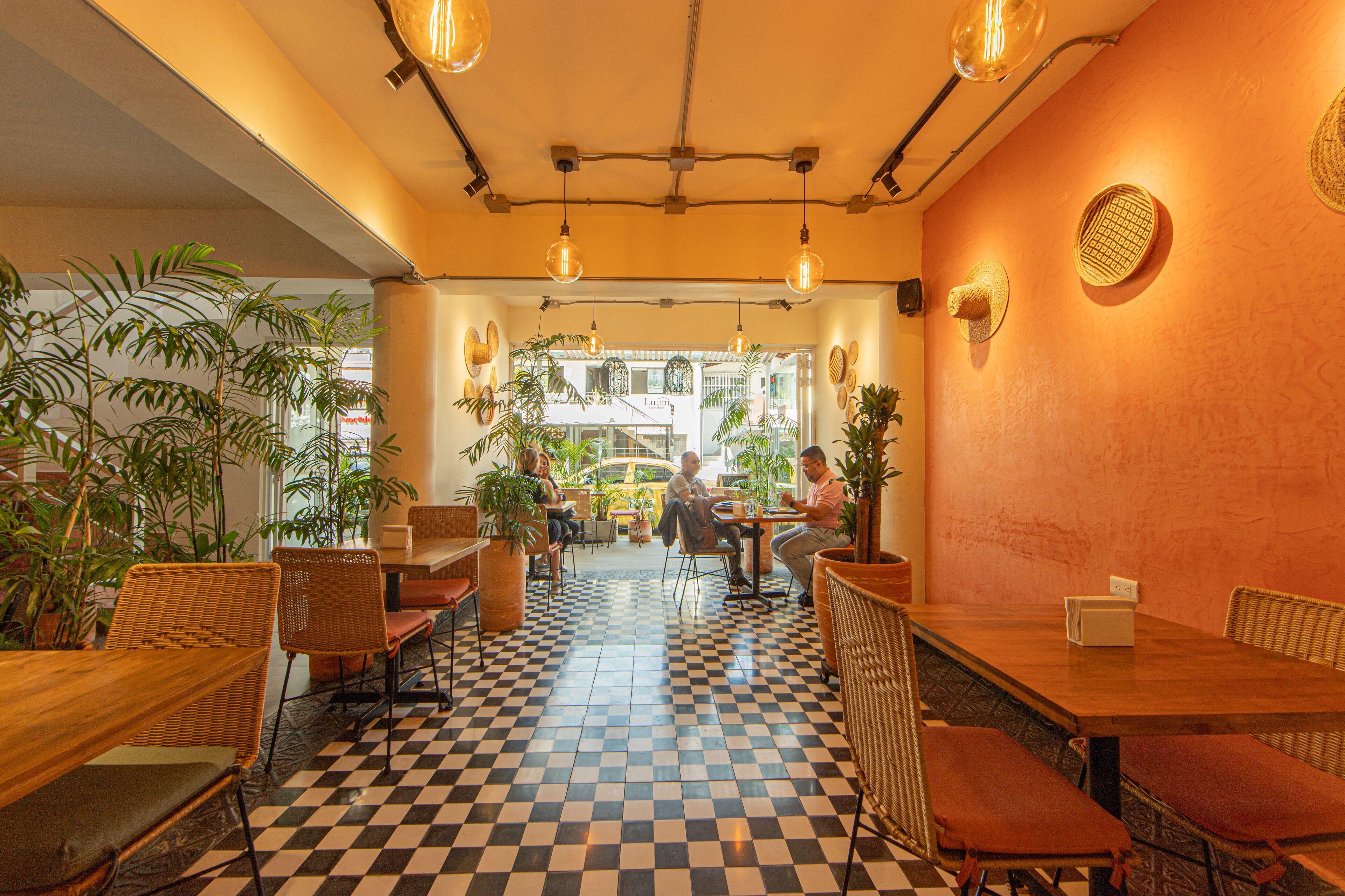 Breakfast, lunch, dinner served; local and international cuisine 