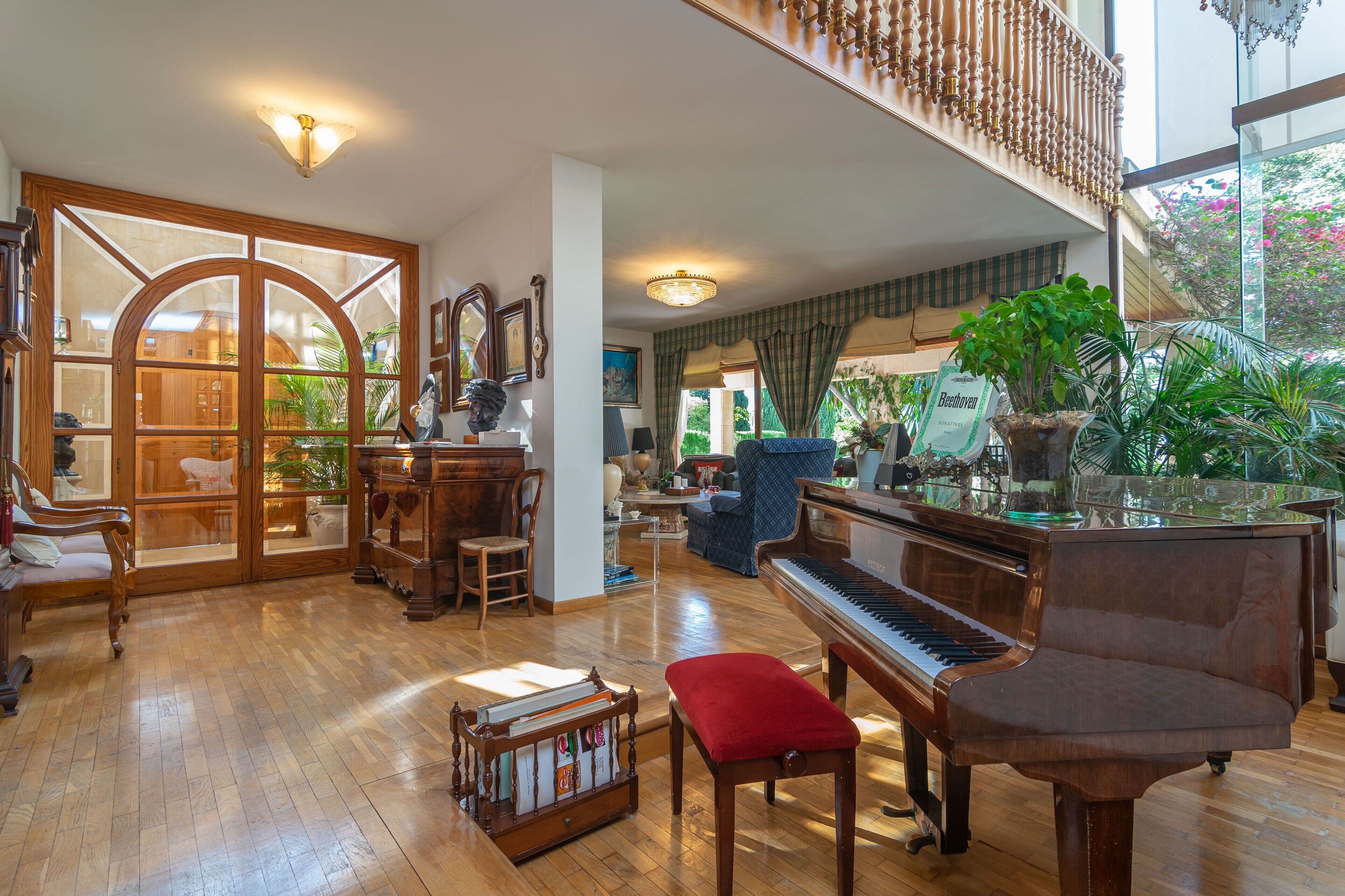 Uitzicht vanuit accommodatie