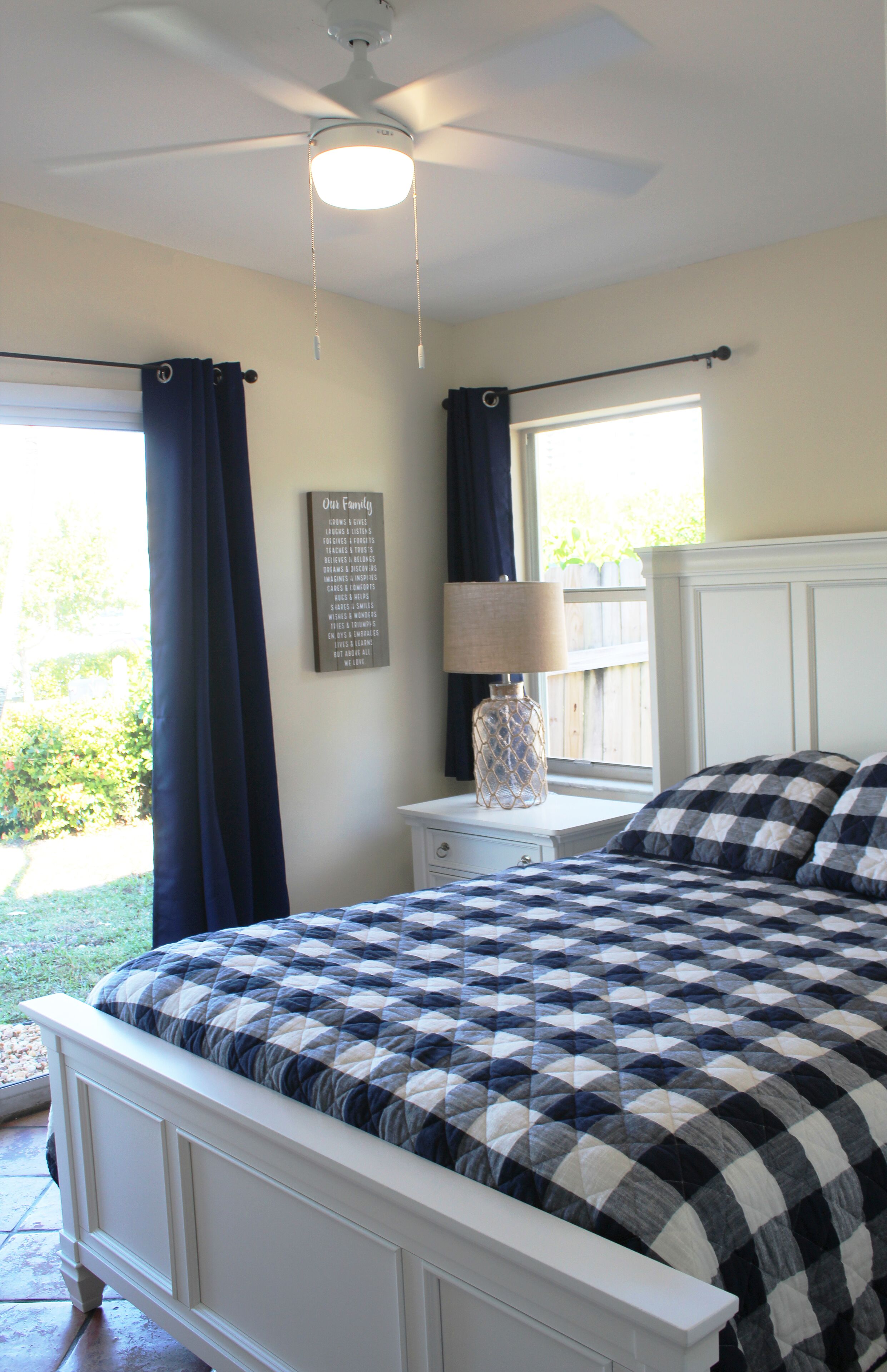 3 bedrooms, desk, iron/ironing board, free WiFi