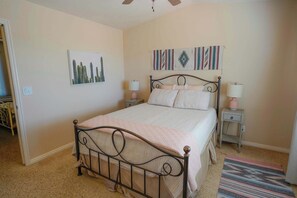 3 bedrooms, iron/ironing board, travel crib, WiFi