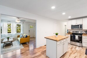 Interior - New! Modern family cottage oasis with fast WiFi and pet friendly. (Linden)