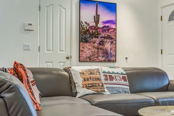 Smart TV - Experience luxury in Sedona Skies, a spacious 3-bedroom retreat in West Sedona. (Sedona)