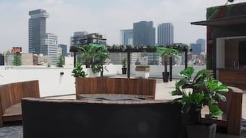 Rooftop terrace