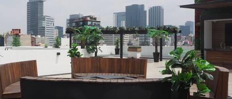 Rooftop terrace
