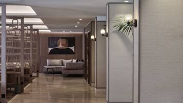 Lobby sitting area