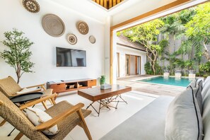 Villa, 3 Bedrooms | Living area - Villa Lapis by Villa Finder (Canggu)
