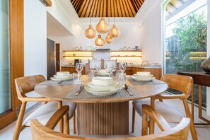Villa, 3 Bedrooms | In-room dining - Villa Lapis by Villa Finder (Canggu)