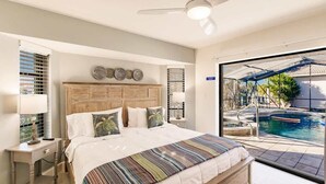 4 habitaciones, tabla de planchar con plancha, wifi y ropa de cama 