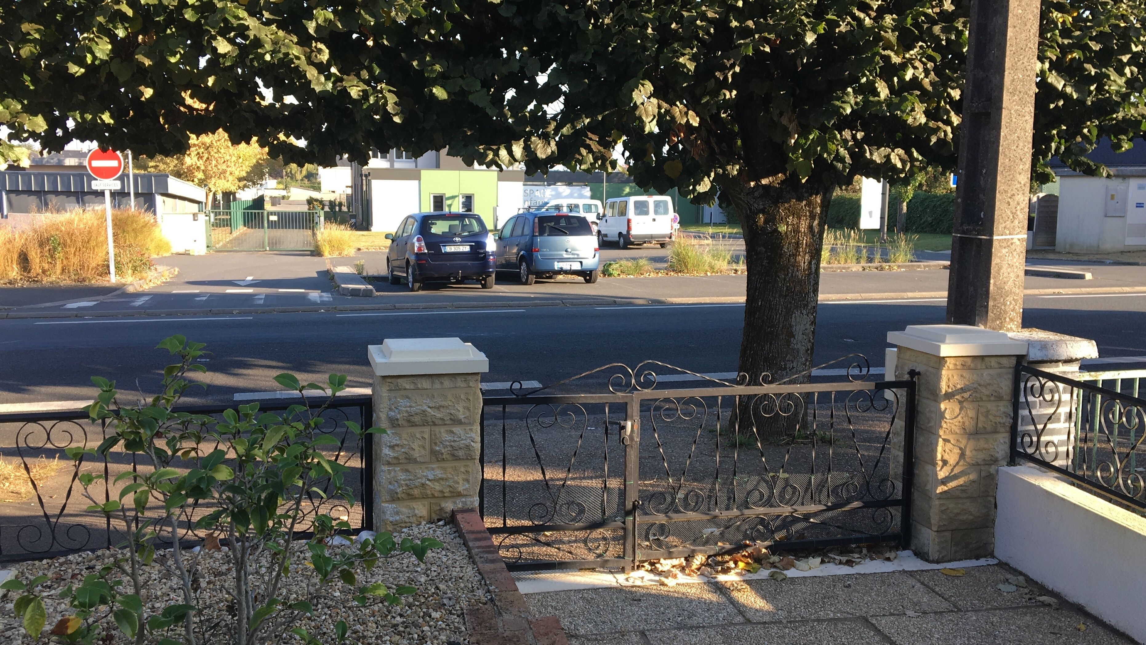 Enceinte de l’hébergement