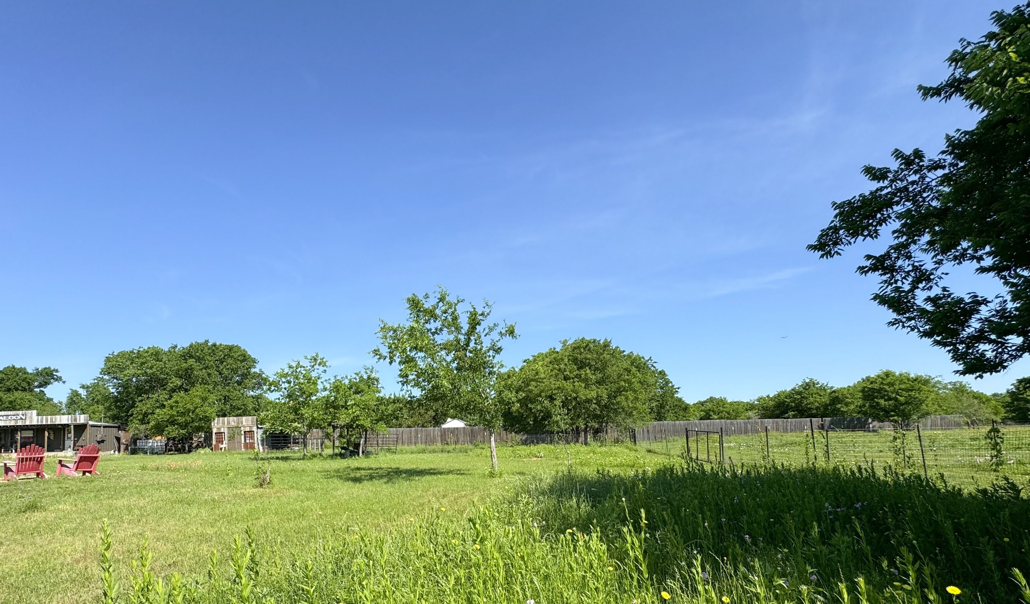 Enceinte de l’hébergement