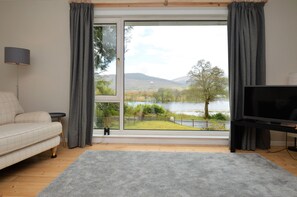 TV connectée, cheminée