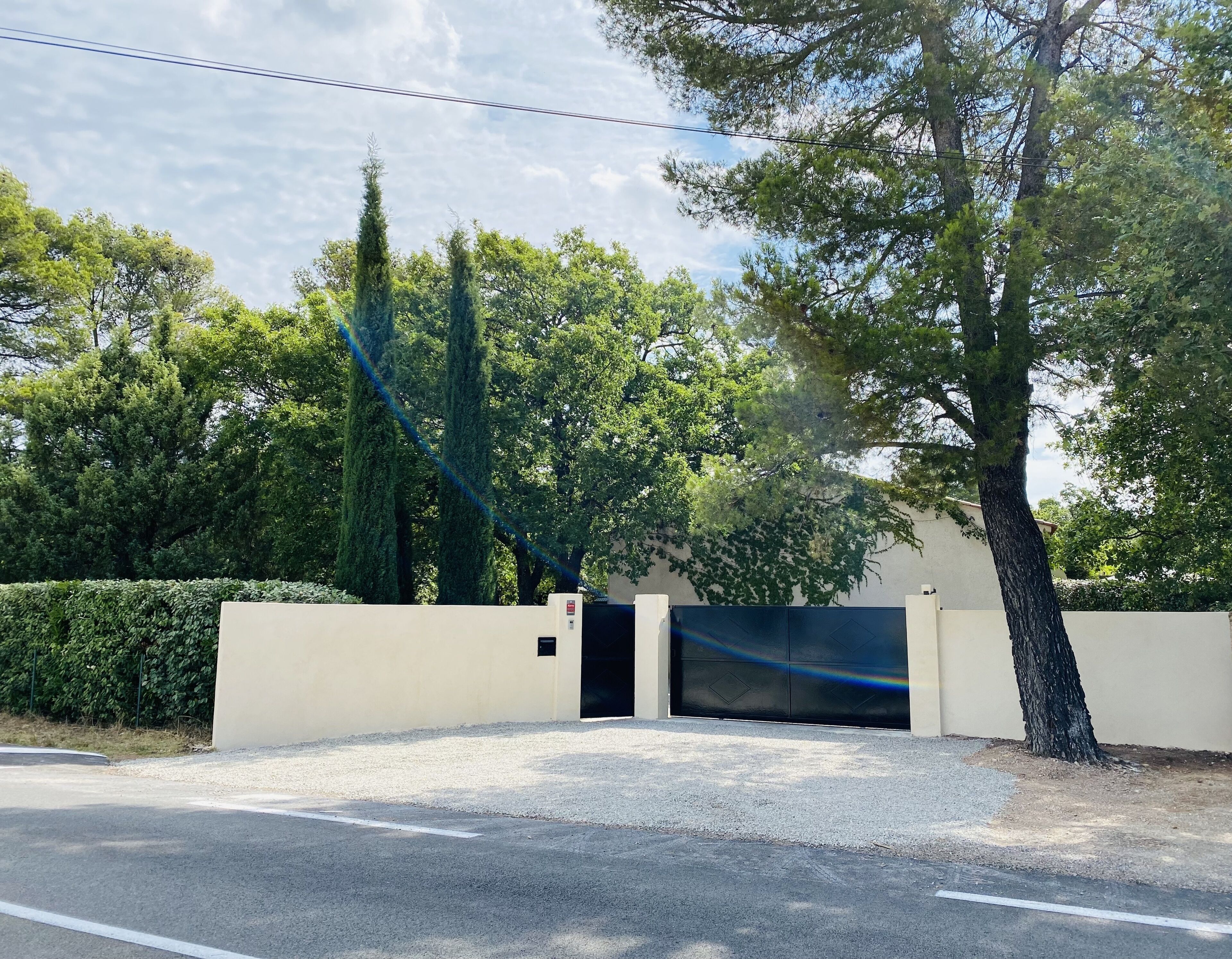 Enceinte de l’hébergement