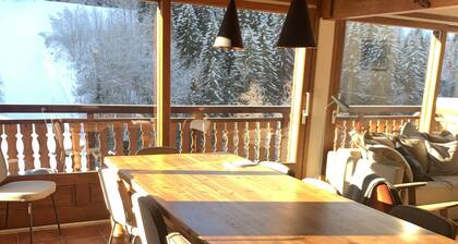 Apartment at the foot of the Morzine/Les Gets slopes.