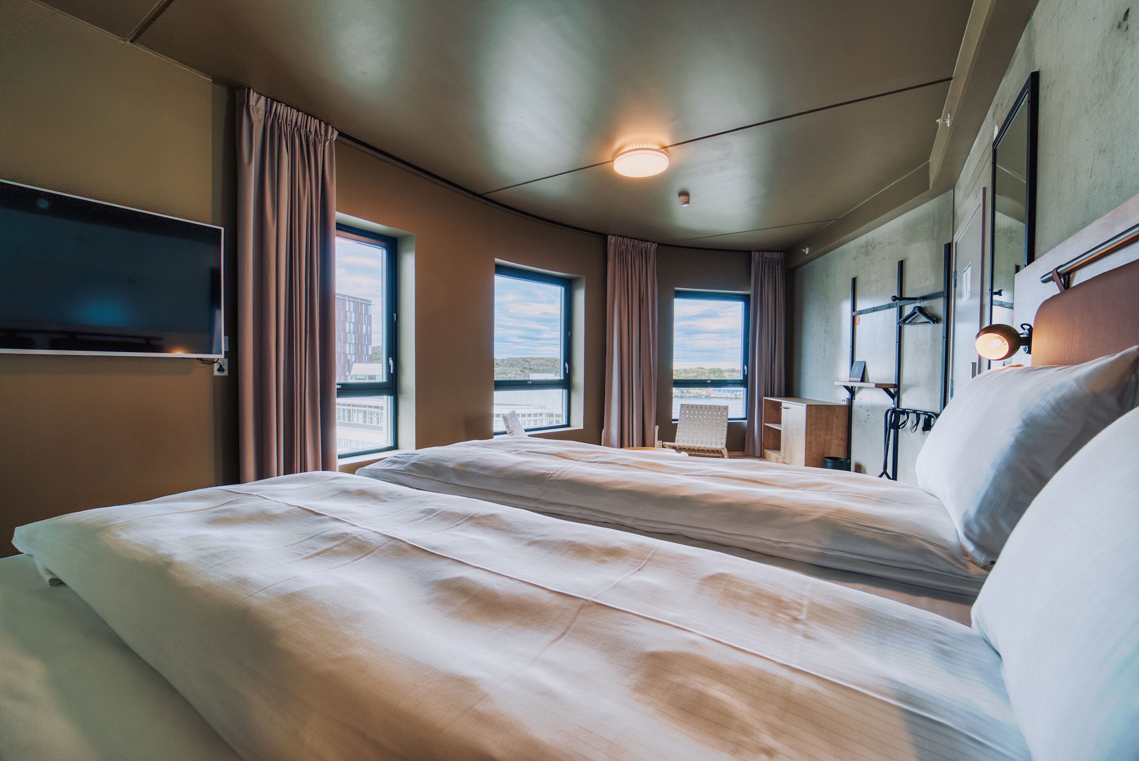 Superior kamer, 1 kingsize bed, gedeeltelijk uitzicht op oceaan | Gratis wifi, beddengoed