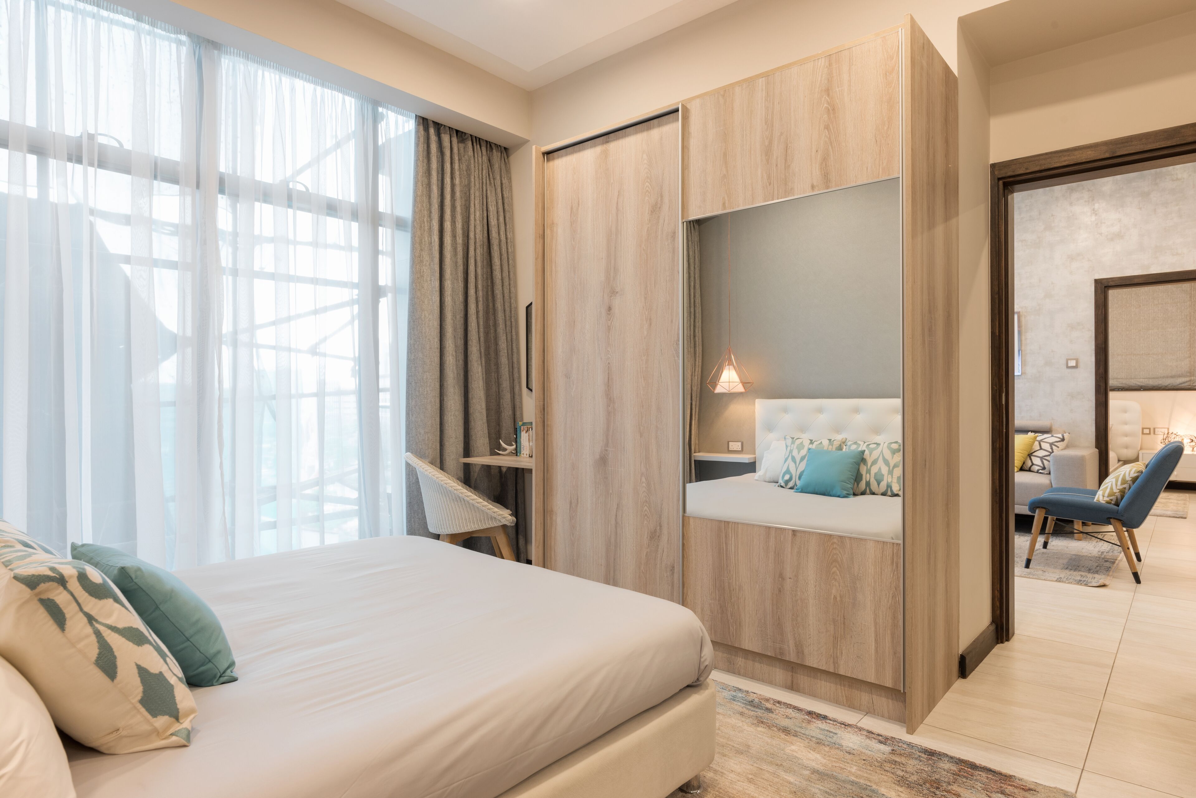 2 Bedroom Deluxe Suite | Hypo-allergenic bedding, memory-foam beds, in-room safe