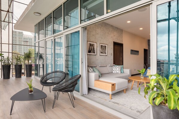 Área de sala de estar