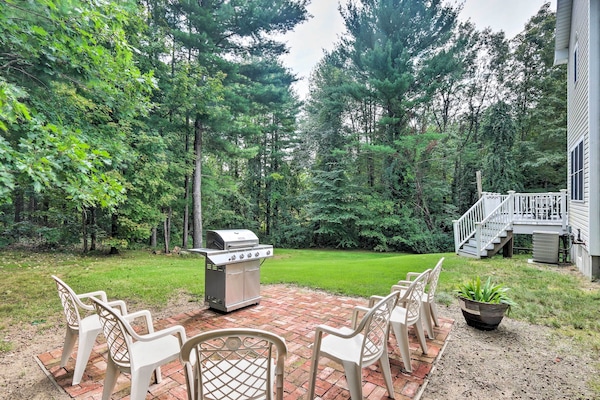 Granby Vacation Rental | 3BR | 2.5BA | 3,300 Sq Ft | 4 Stairs to Access