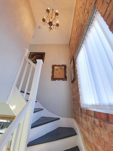 Luxury Victorian home secluded in greenery