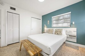 2 bedrooms, iron/ironing board, travel crib, WiFi