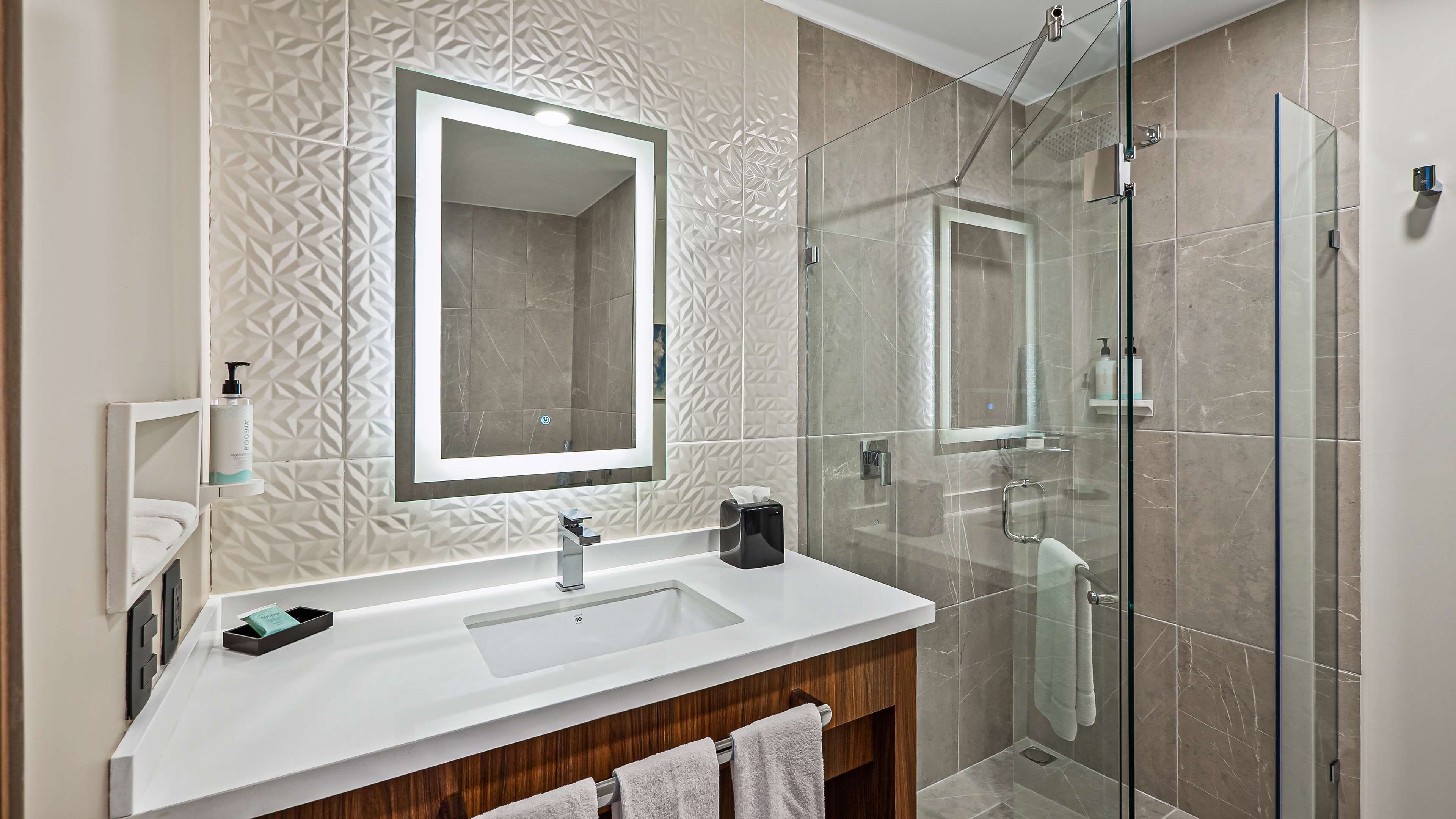 suite, 1 queen bed, non smoking | bathroom shower