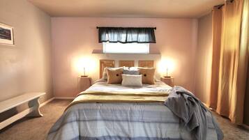 1 bedroom, iron/ironing board, free WiFi, bed sheets