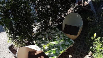 Zimmer, 1 Schlafzimmer, Terrasse, Gartenblick | Terrasse/Patio