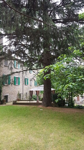 Zimmer, 1 Schlafzimmer, Terrasse, Gartenblick | Garten