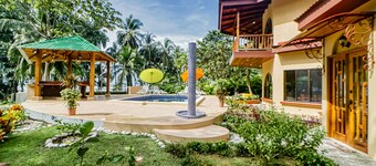 Dreamy Tropical Escape W/ Fast WiFi, Beach Access, Private Pool, AC & Balcony