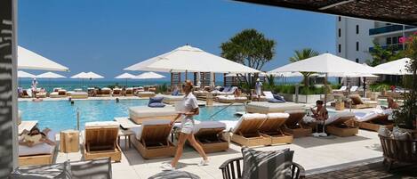 Una piscina climatizada