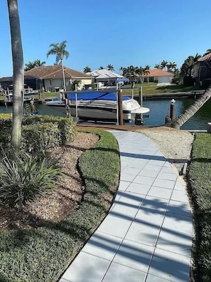 Property grounds - 1187 Bond Court (Marco Island)