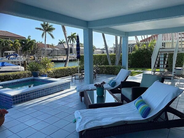 Pool | A heated pool - 1187 Bond Court (Marco Island)